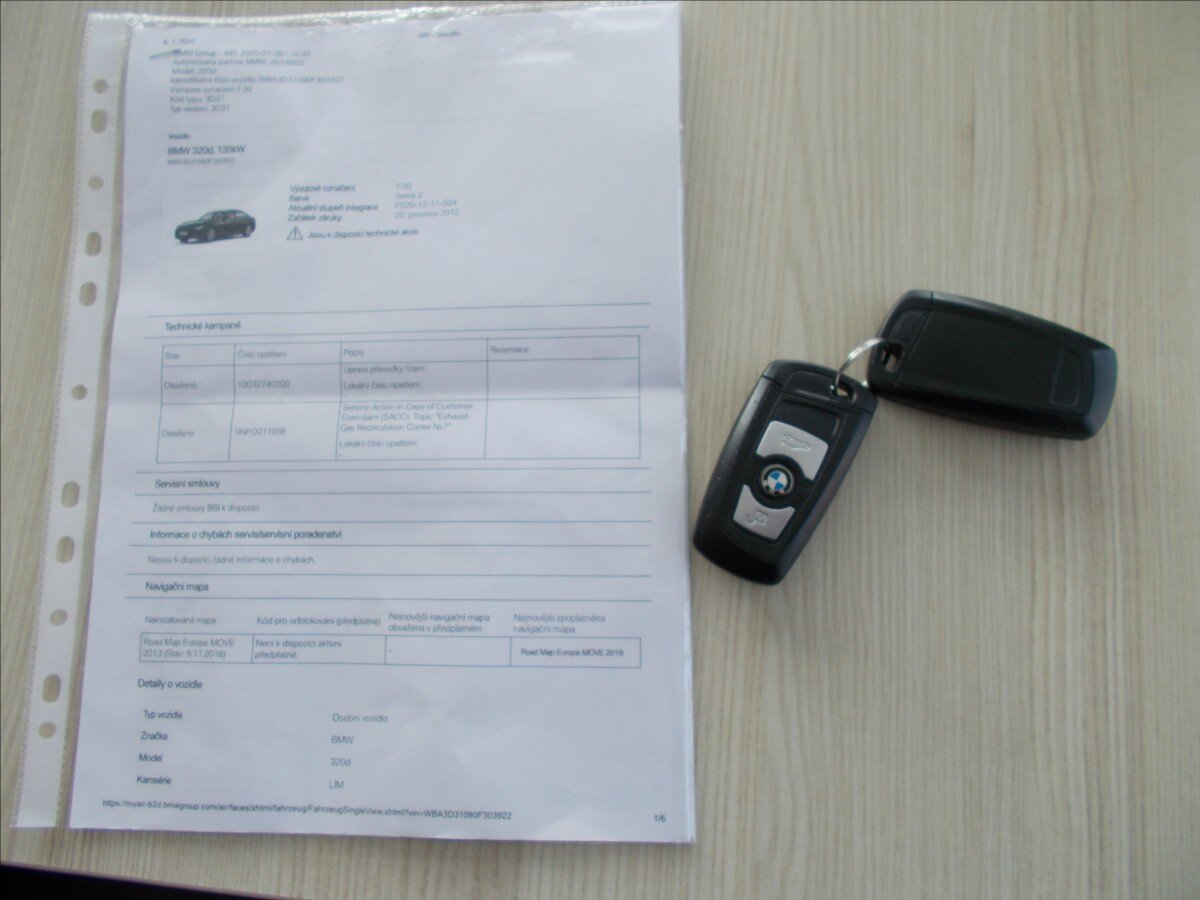 BMW Řada 3 Sedan / Limuzína 2,0 l 135 kw