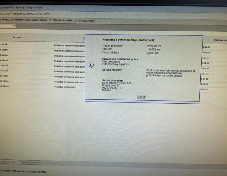 Volkswagen Transporter Kombi 2,0 l 110 kw
