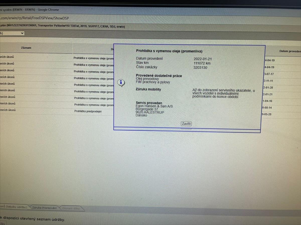 Volkswagen Transporter Kombi 2,0 l 110 kw