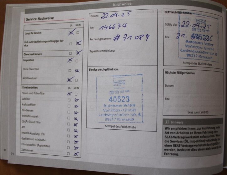 Seat Leon Kombi 1,6 l 85 kw