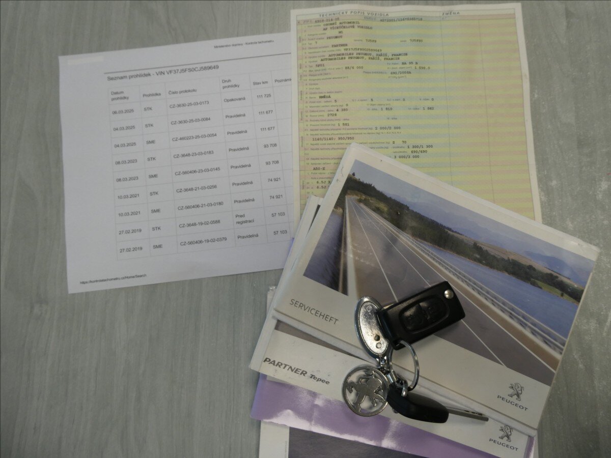 Peugeot Partner Tepee MPV 1,6 l 88 kw