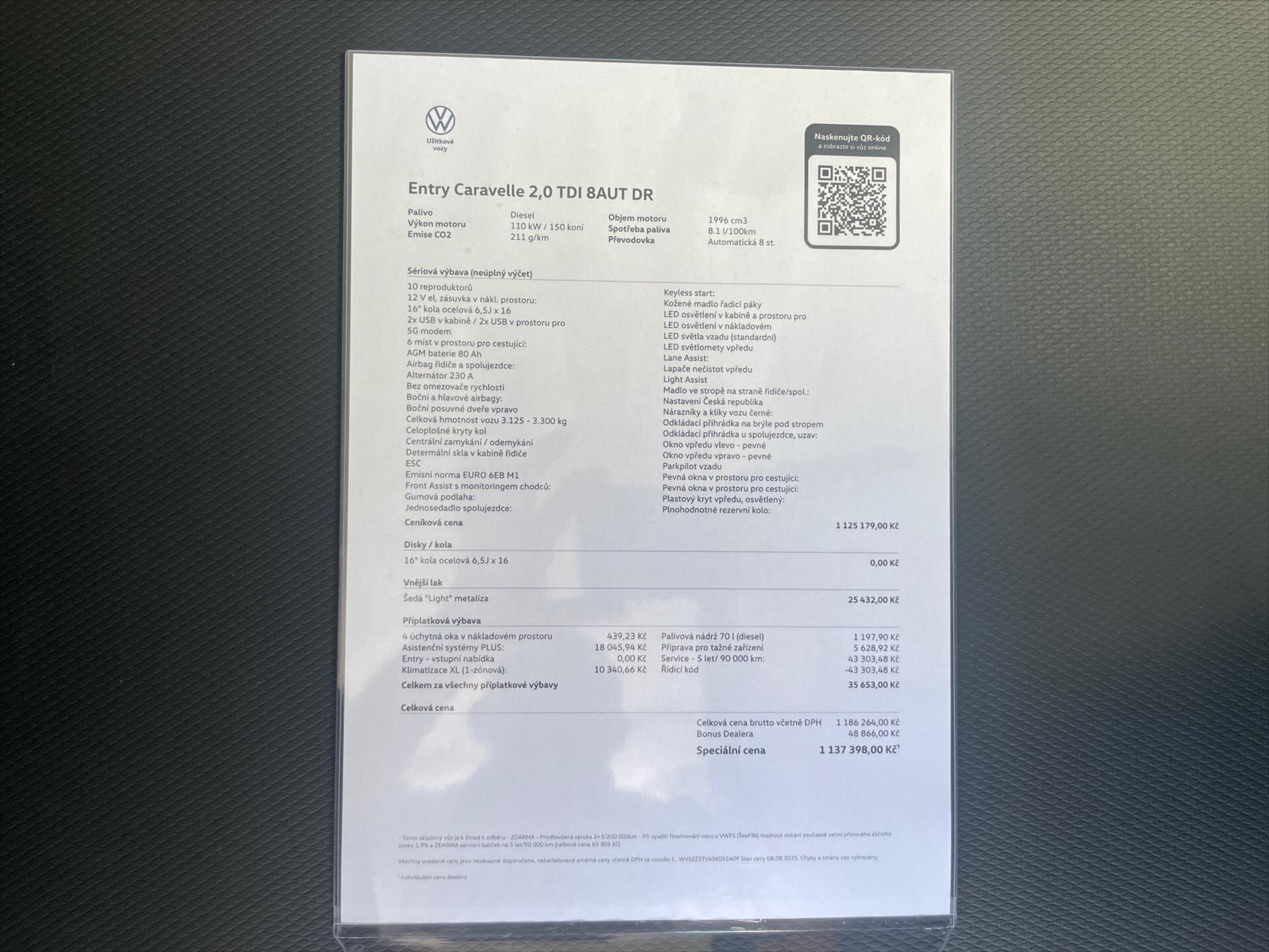 Volkswagen Caravelle Ostatní 2,0 l 110 kw