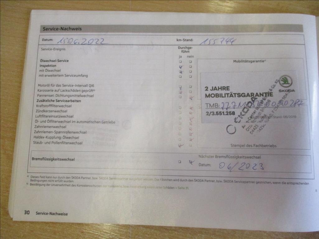 Škoda Octavia Kombi 2,0 l 110 kw