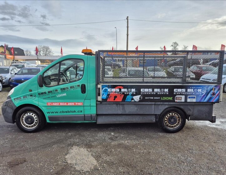 Opel Vivaro Valník 2,0 l 66 kw