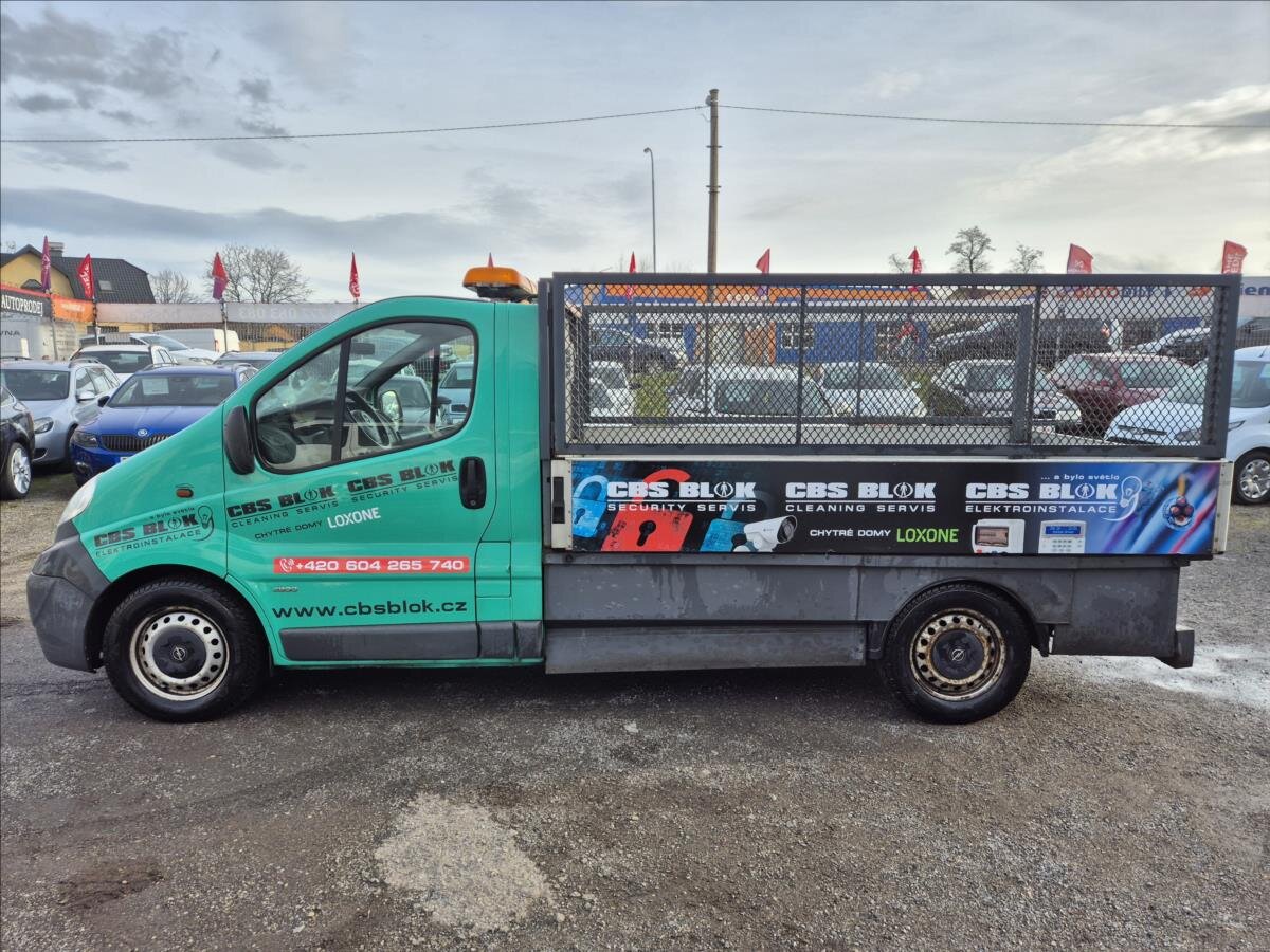 Opel Vivaro Valník 2,0 l 66 kw