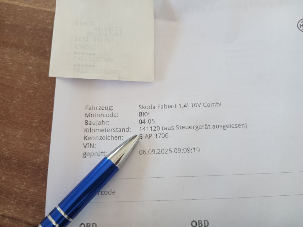 Škoda Fabia Kombi 1,4 l 55 kw