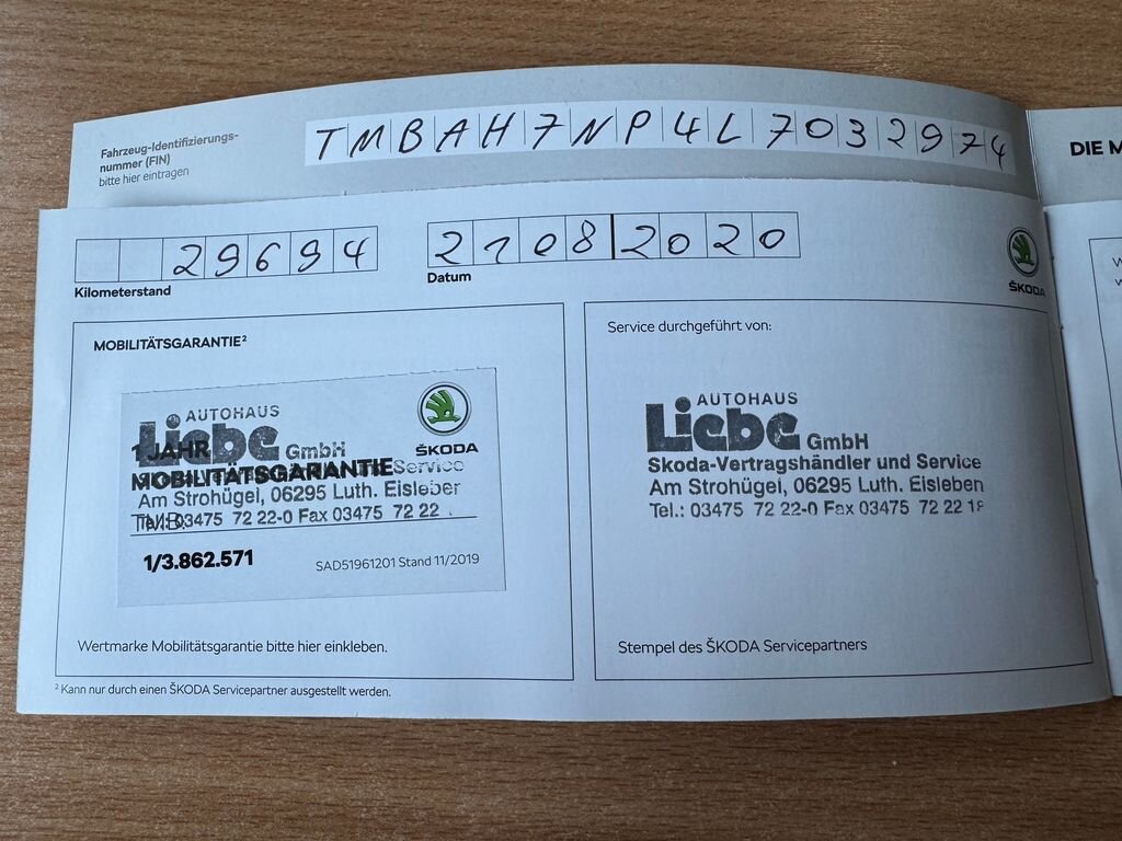 Škoda Superb Liftback 2,0 l 110 kw