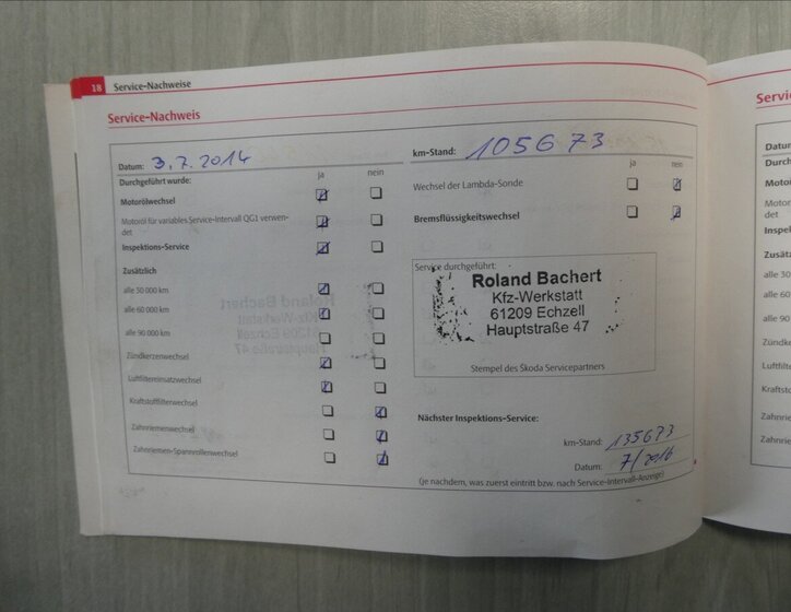 Škoda Fabia Kombi 1,4 l 63 kw