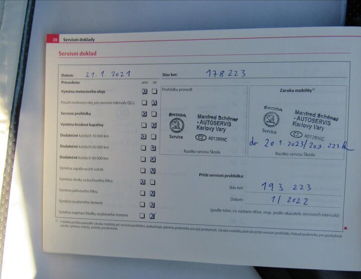 Škoda Fabia Kombi 1,2 l 51 kw