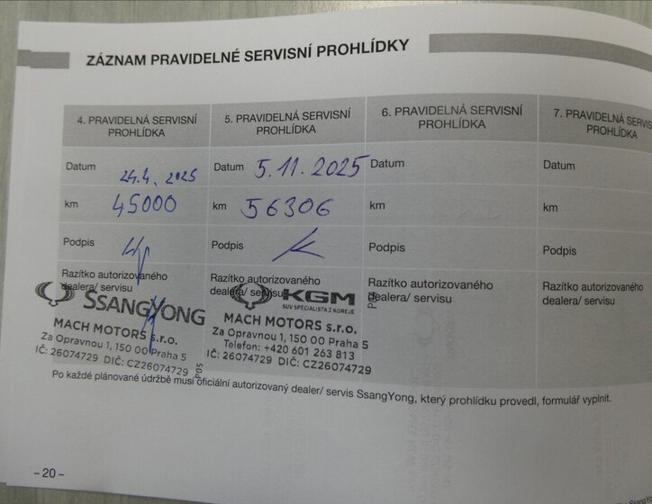 SsangYong Korando SUV / Terénní 1,5 l 120 kw