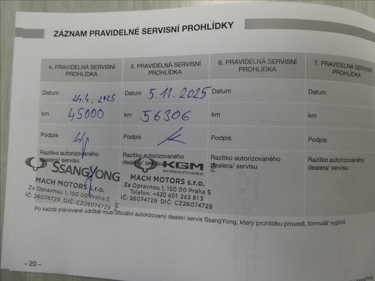 SsangYong Korando SUV / Terénní 1,5 l 120 kw