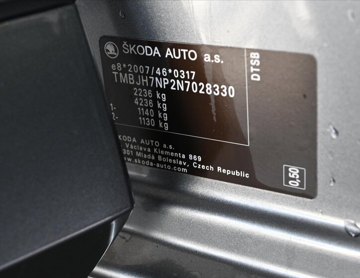 Škoda Superb Kombi 2,0 l 110 kw