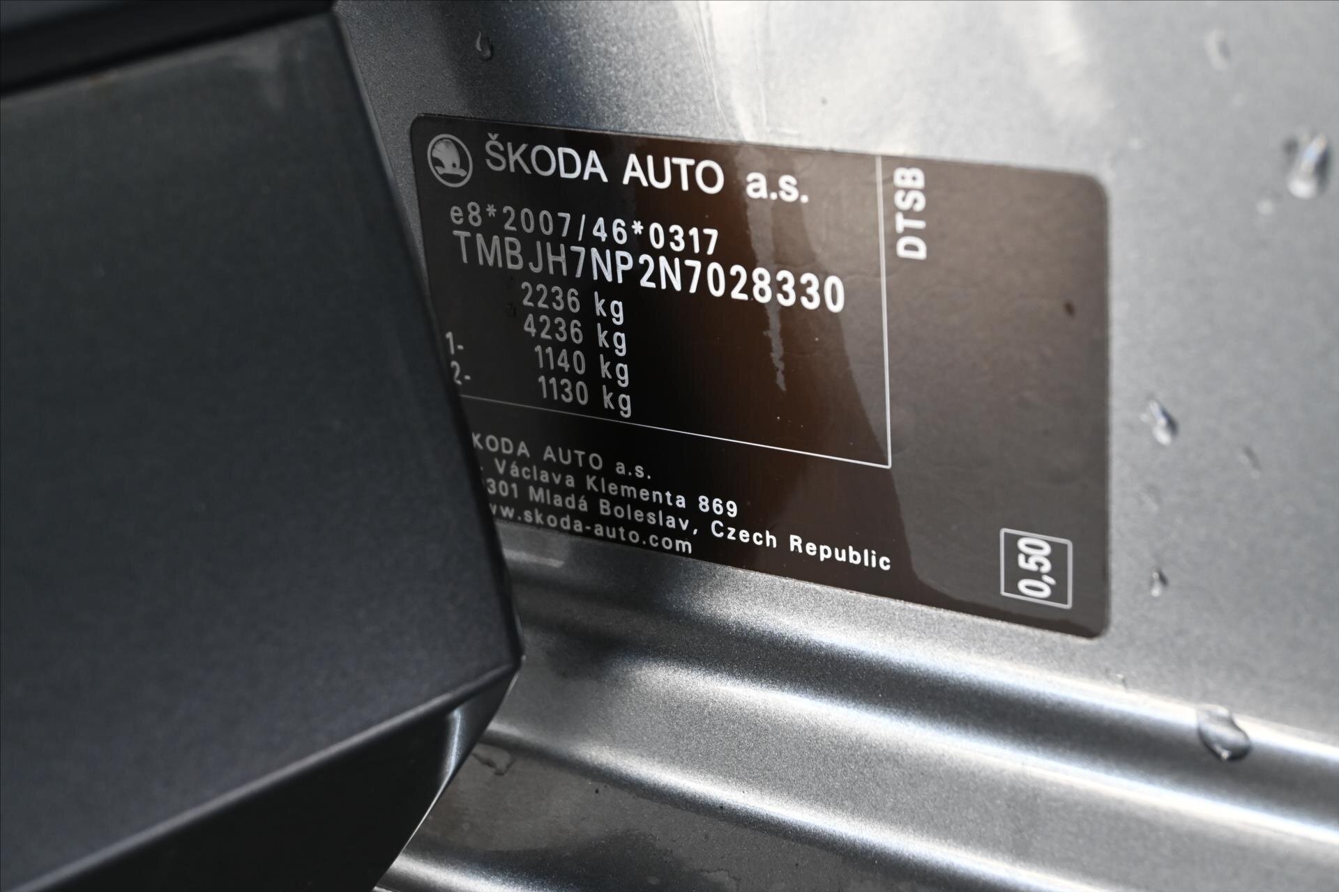 Škoda Superb Kombi 2,0 l 110 kw