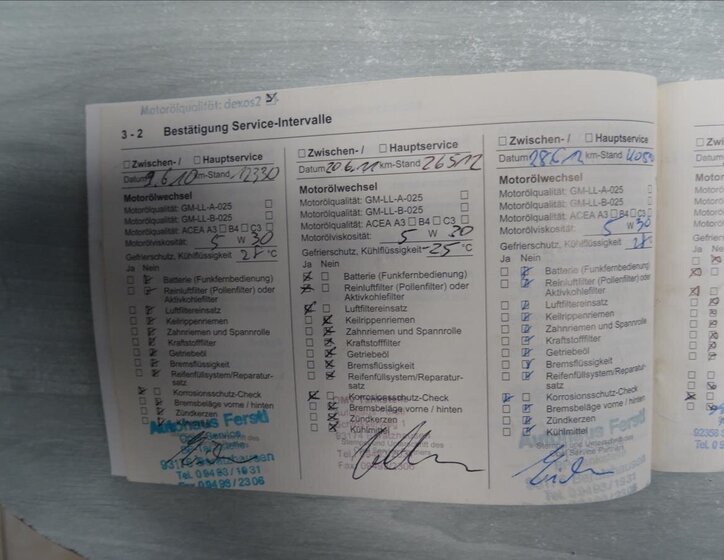 Opel Zafira MPV 1,6 l 85 kw