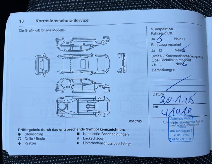 Opel Astra Kombi 1,2 l 96 kw