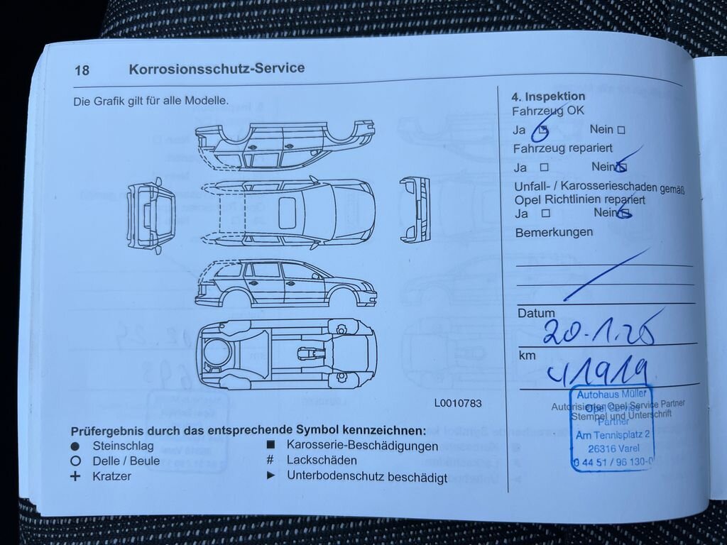 Opel Astra Kombi 1,2 l 96 kw