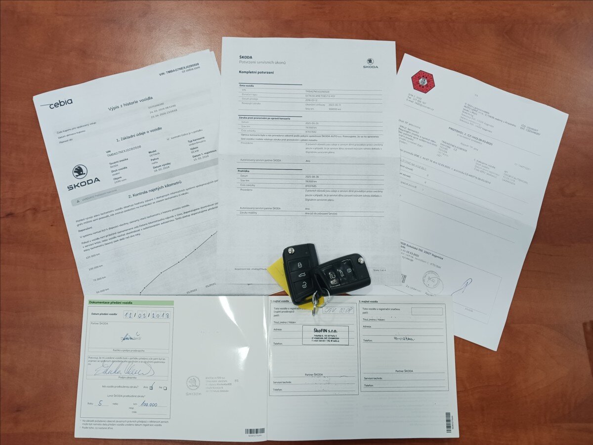 Škoda Octavia Sedan / Limuzína 1,6 l 85 kw