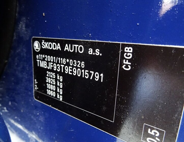 Škoda Superb Kombi 2,0 l 125 kw