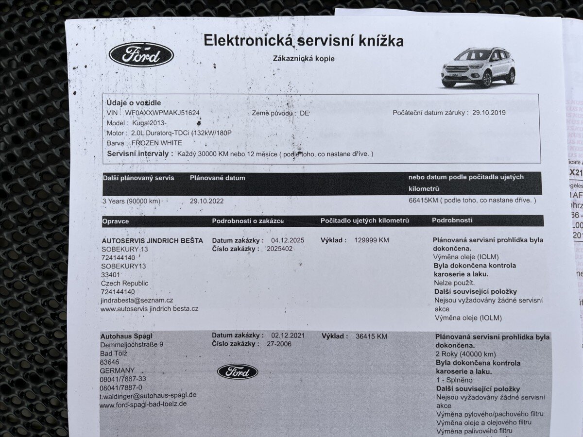 Ford Kuga Kombi 2,0 l 132 kw