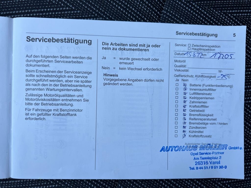 Opel Astra Kombi 1,2 l 96 kw