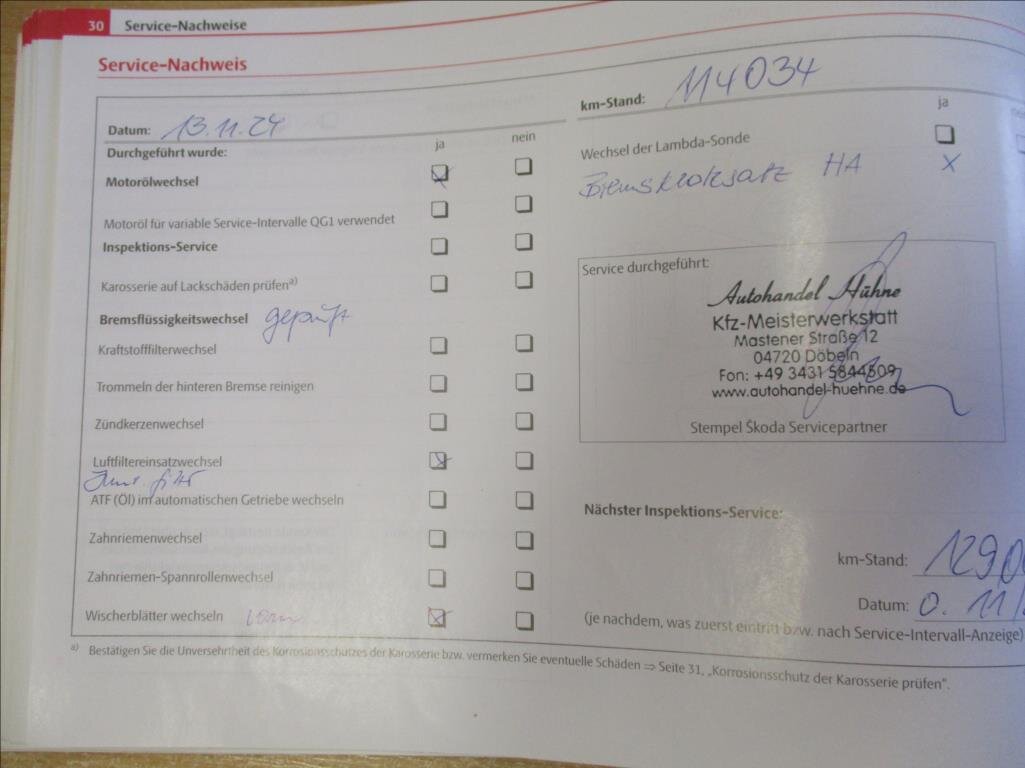 Škoda Fabia Kombi 1,2 l 77 kw