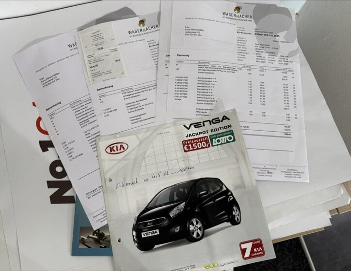 KIA Venga MPV 1,4 l 66 kw