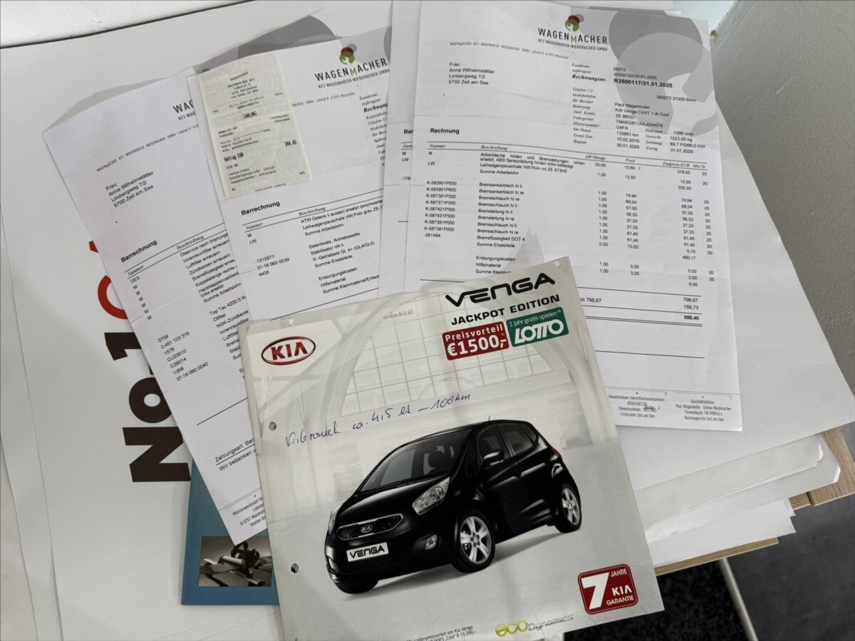 KIA Venga MPV 1,4 l 66 kw