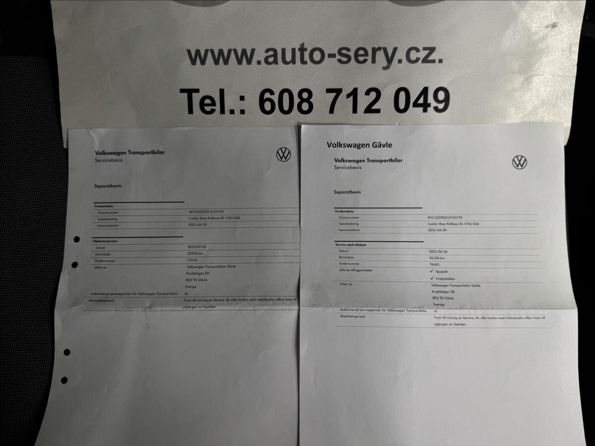 Volkswagen Caddy Ostatní 1,4 l 81 kw