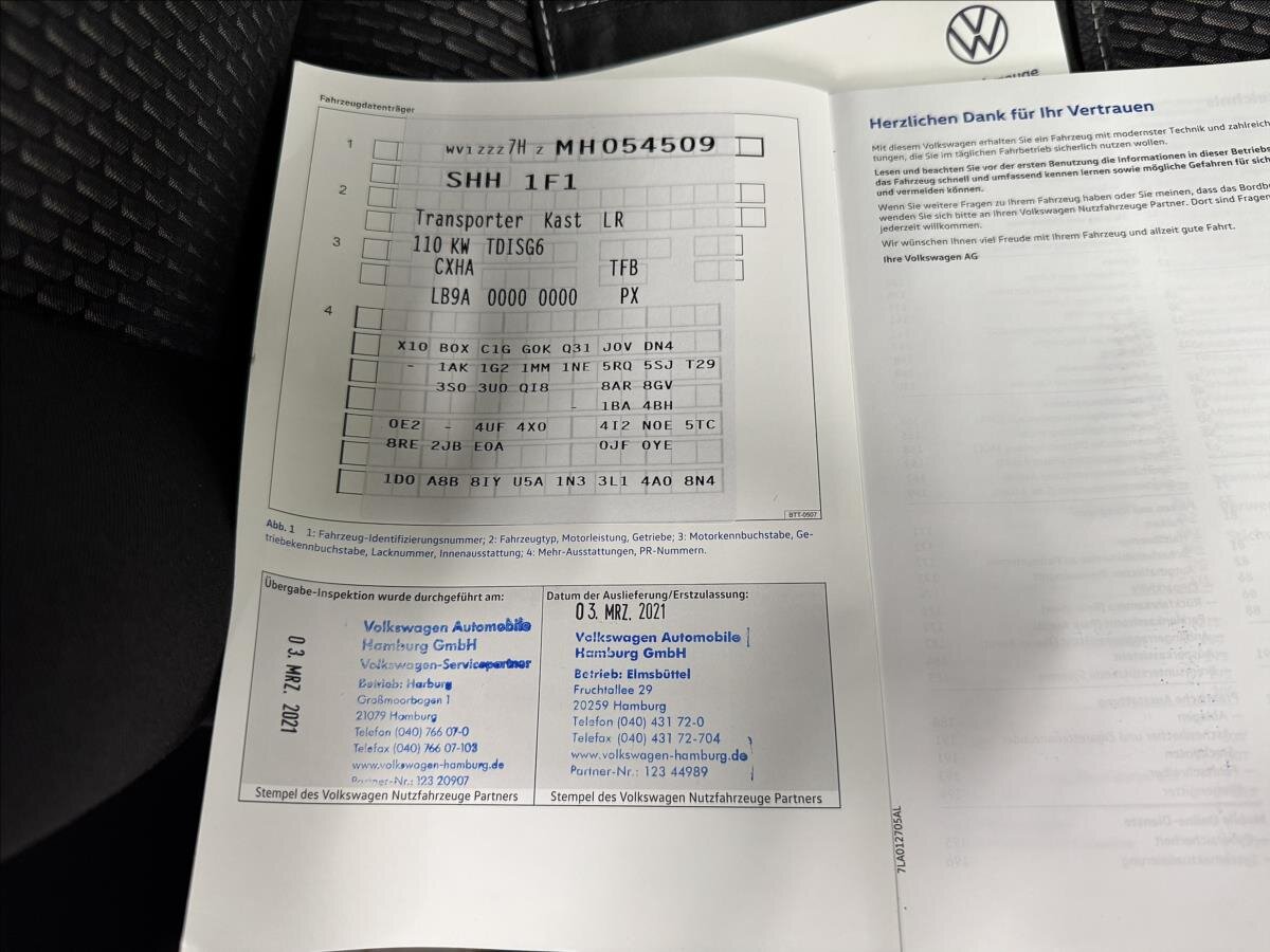 Volkswagen Transporter Ostatní 2,0 l 110 kw