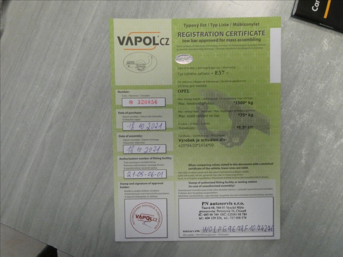 Opel Zafira MPV 2,0 l 125 kw