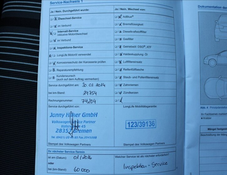 Volkswagen Golf Kombi 2,0 l 103 kw