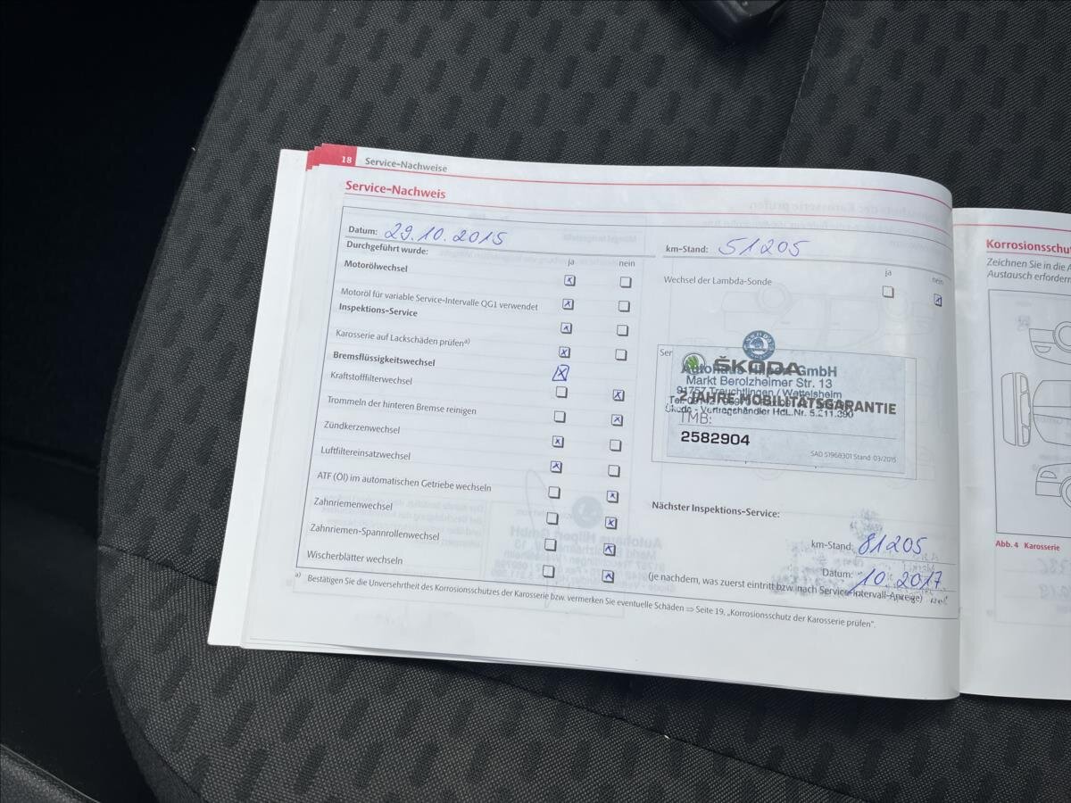 Škoda Fabia Kombi 1,2 l 63 kw