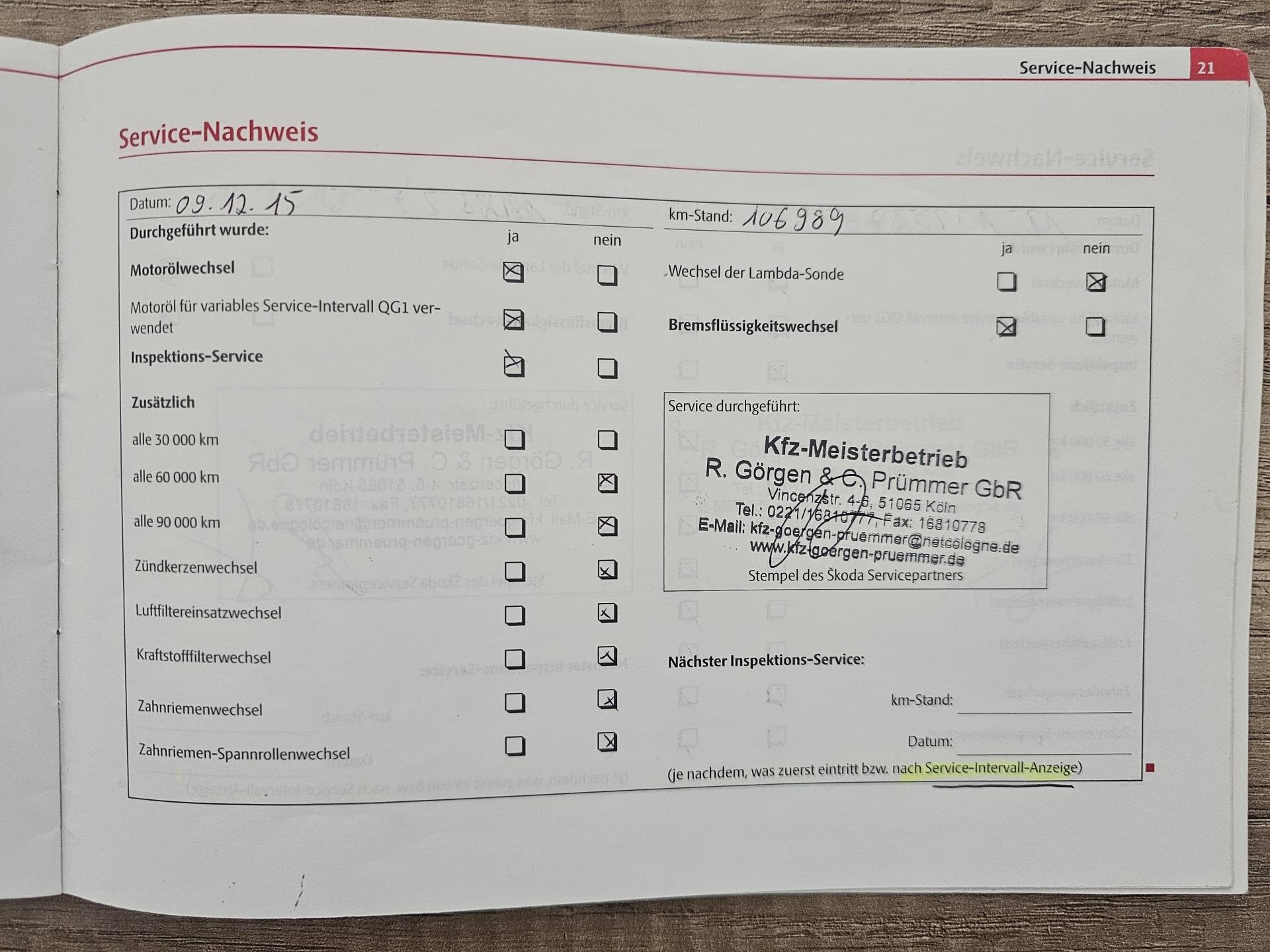 Škoda Octavia Kombi 2,0 l 103 kw