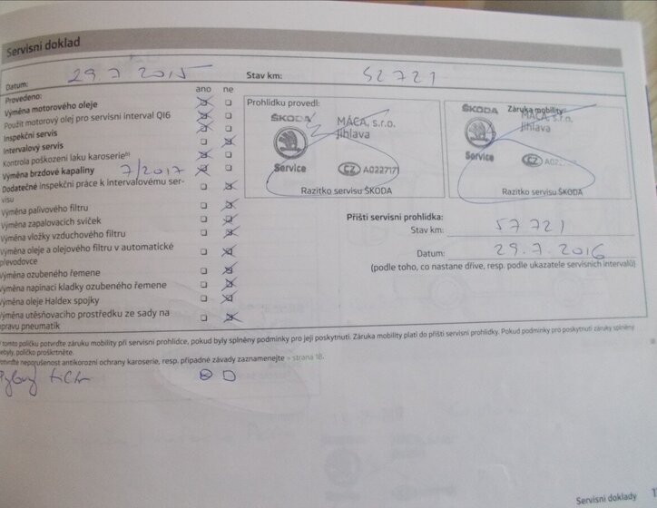 Škoda Rapid Sedan / Limuzína 1,6 l 77 kw