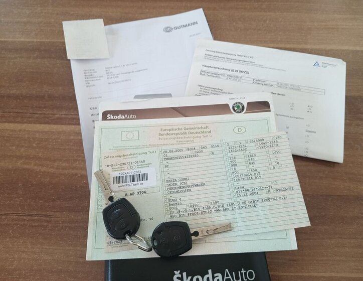 Škoda Fabia Kombi 1,4 l 55 kw