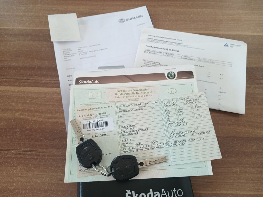 Škoda Fabia Kombi 1,4 l 55 kw