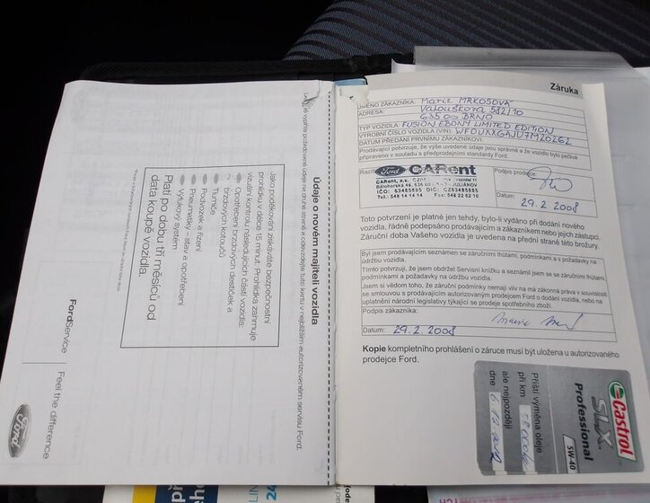 Ford Fusion Hatchback 1,4 l 59 kw