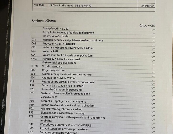 Mercedes-Benz Třídy V VAN / Minibus 0,0 140 kw