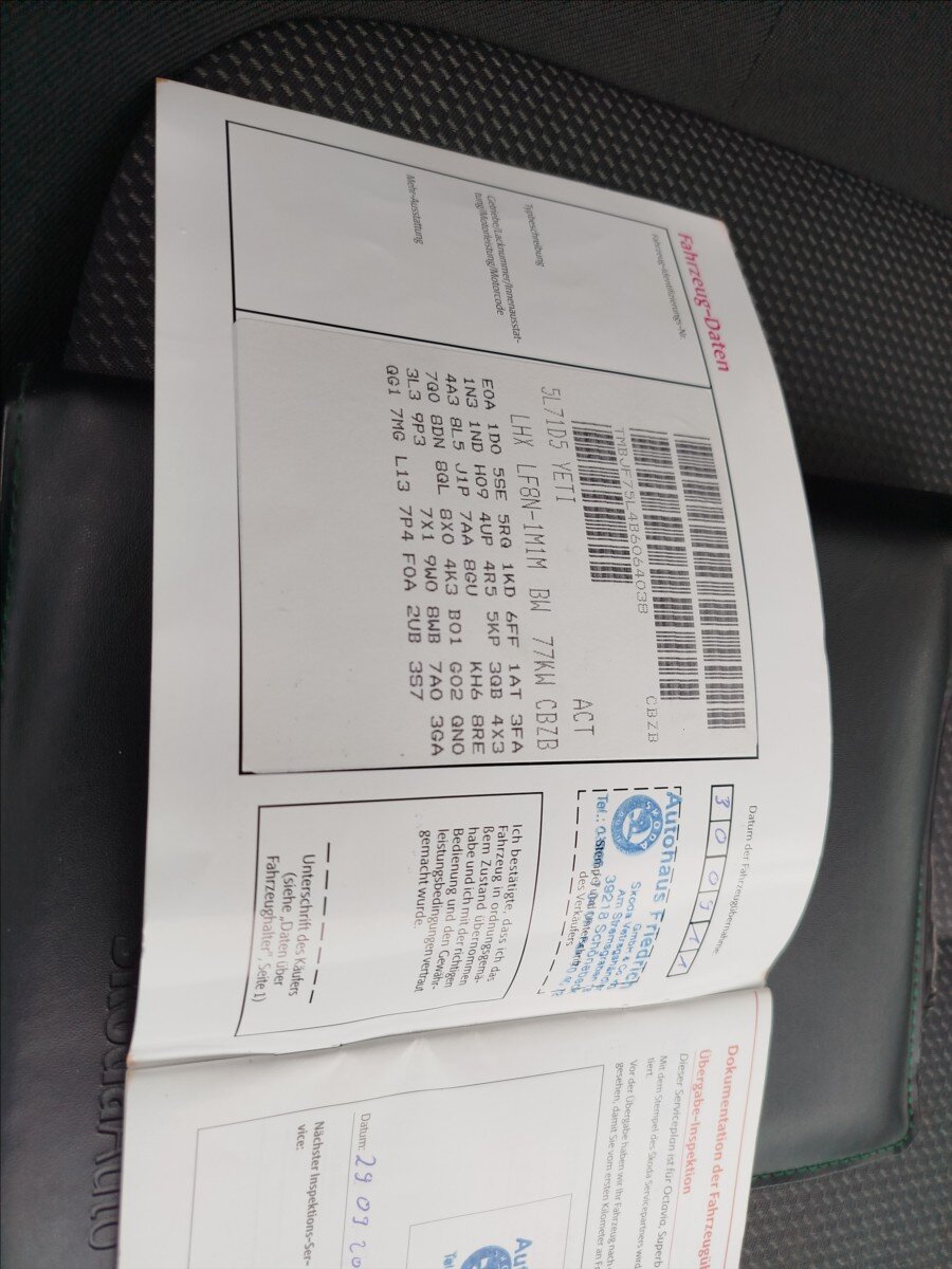 Škoda Yeti SUV 1,2 l 77 kw