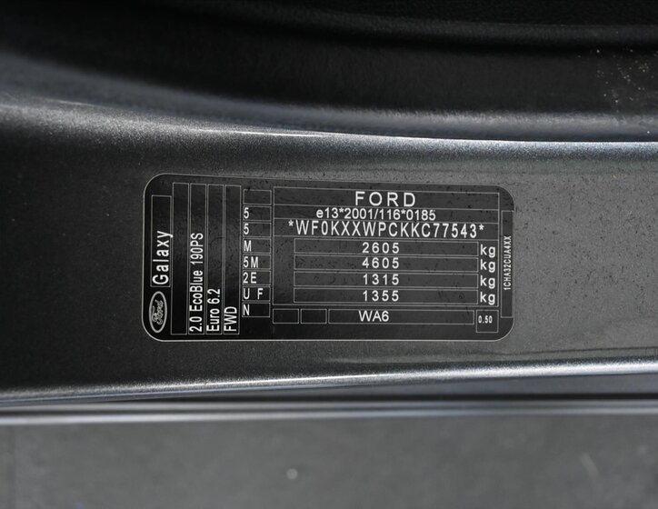 Ford Galaxy MPV 2,0 l 140 kw