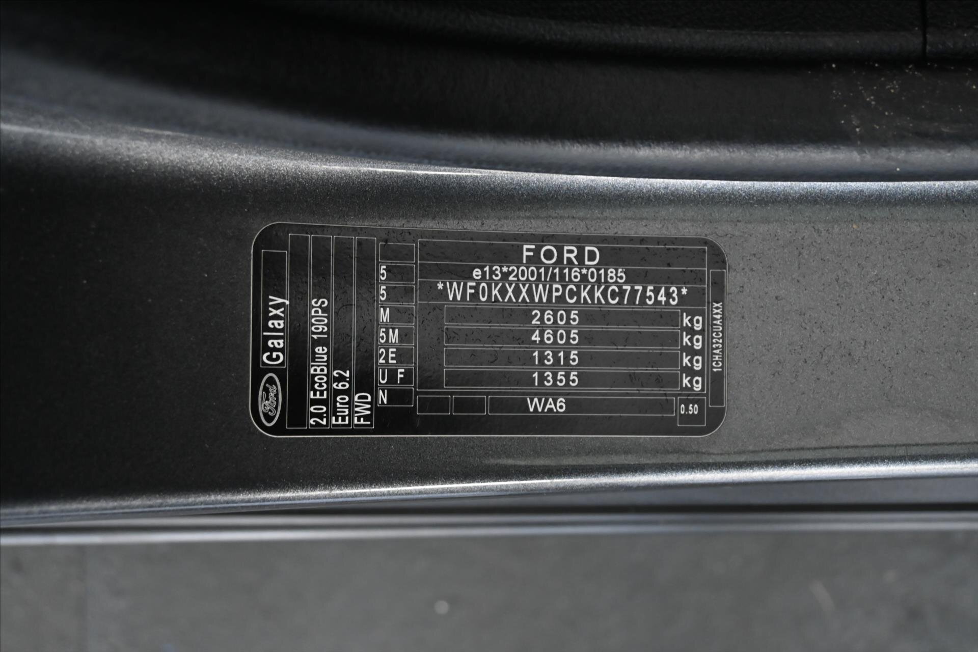 Ford Galaxy MPV 2,0 l 140 kw