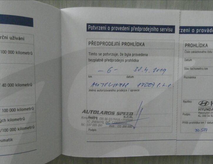 Hyundai i30 Liftback 998,0 88 kw