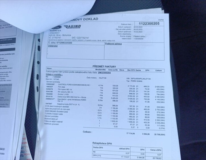 Ford S-MAX MPV 1,5 l 121 kw