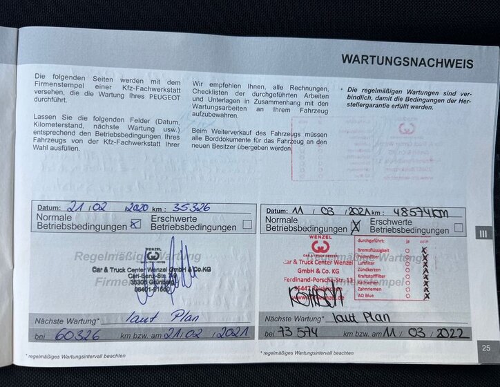 Peugeot 308 Kombi 1,2 l 96 kw