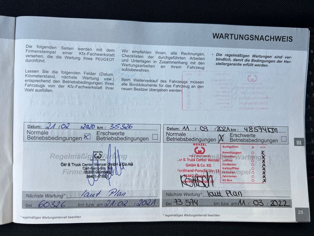 Peugeot 308 Kombi 1,2 l 96 kw