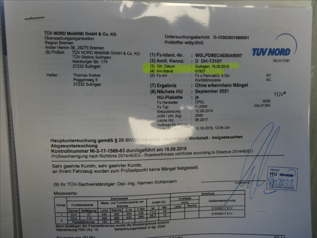 Opel Astra Kombi 1,4 l 103 kw