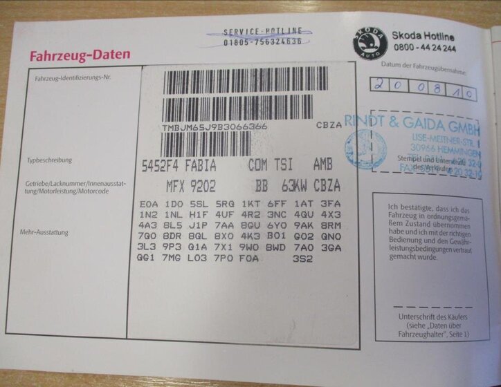 Škoda Fabia 34