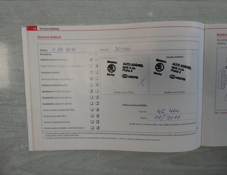 Škoda Octavia Sedan / Limuzína 1,6 l 75 kw