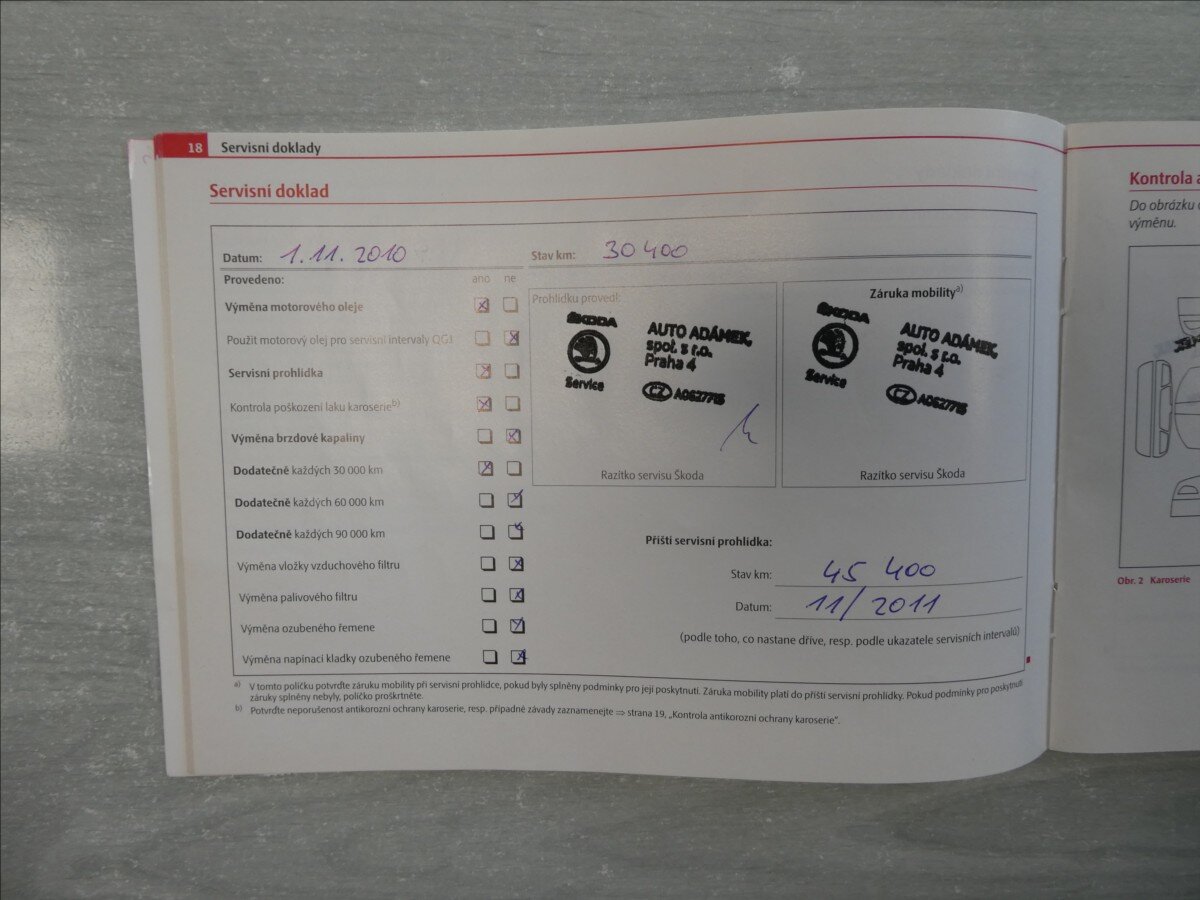 Škoda Octavia Sedan / Limuzína 1,6 l 75 kw