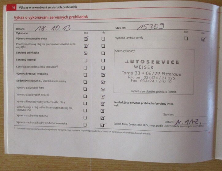 Škoda Fabia Kombi 1,2 l 77 kw